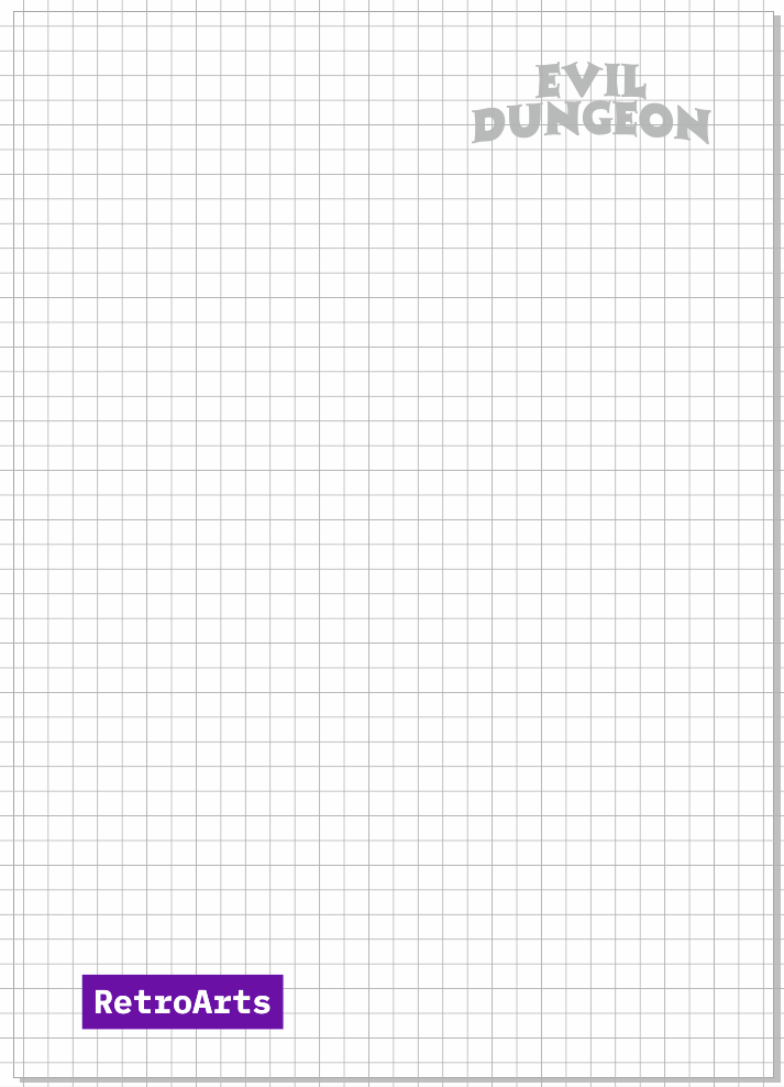 Notepad "EVIL DUNGEON" (DIN A5)