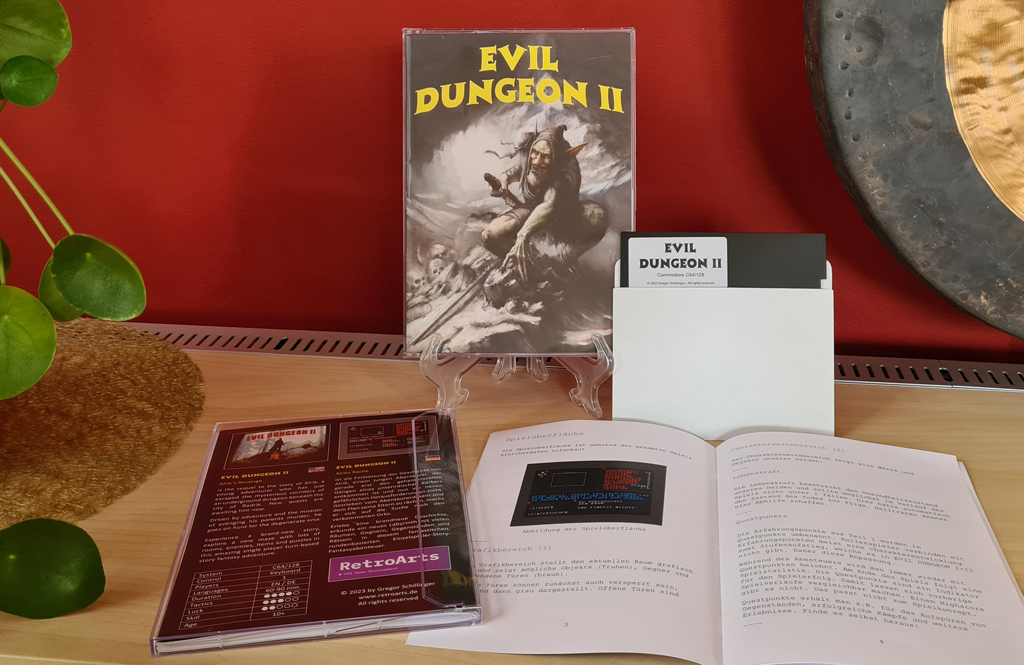 EVIL DUNGEON II (C64) - Collector's Edition