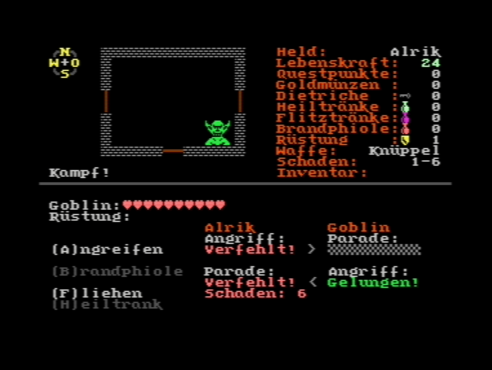 EVIL DUNGEON (C64) - Collector's Edition (Remastered Version)