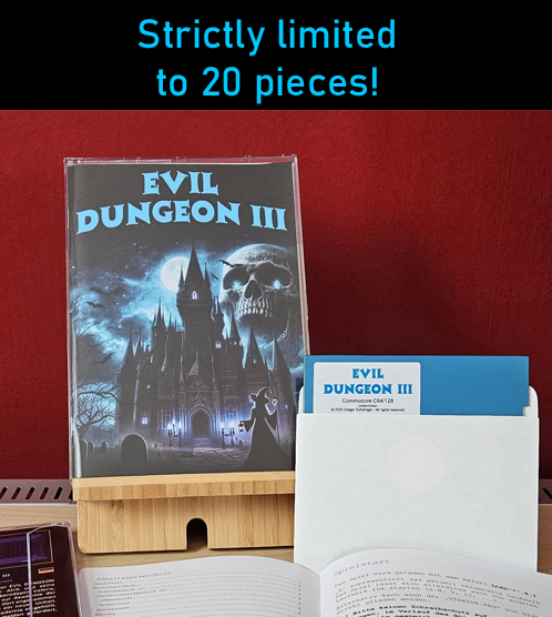 EVIL DUNGEON III (C64) - Collector's Edition